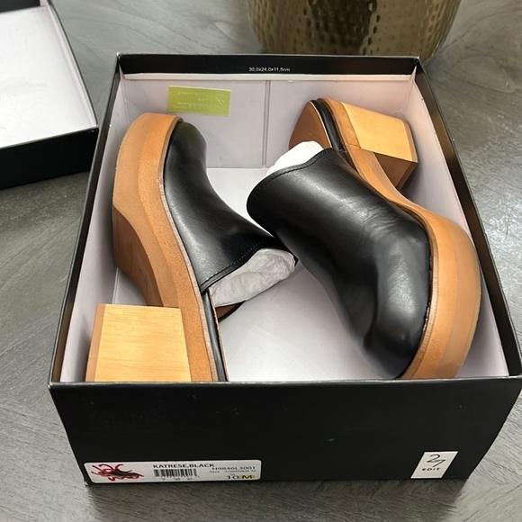 27 EDIT Naturalizer Katrese Platform Mule in Black - Picture 2 of 12